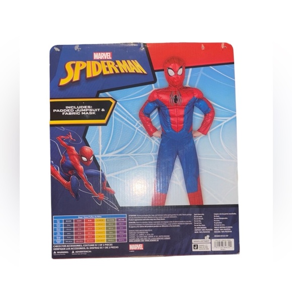 Marvel Spider-Man Kids Costume - Red and Blue - Picture 2 of 4